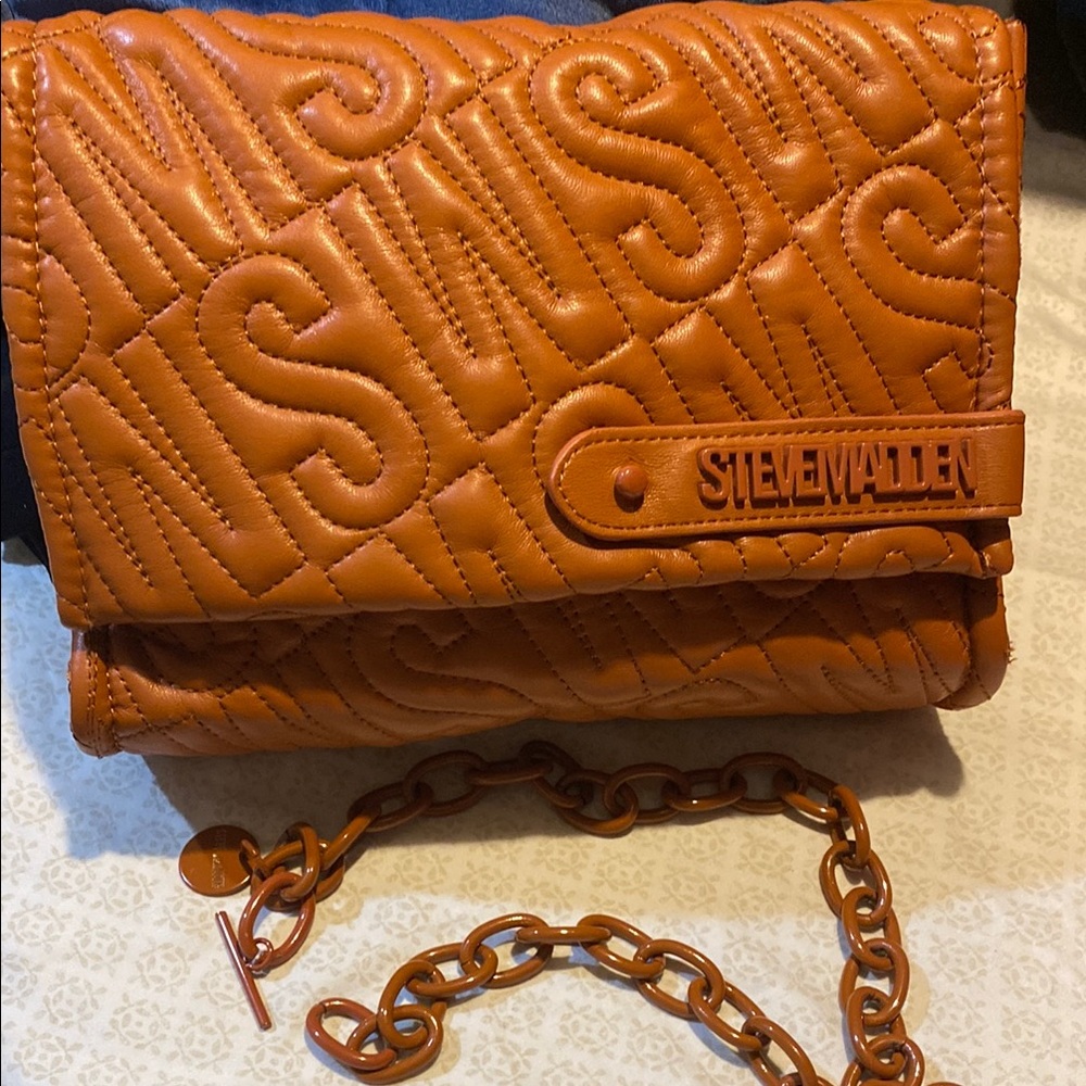 Steve Madden Tan Quilted Women's Bag